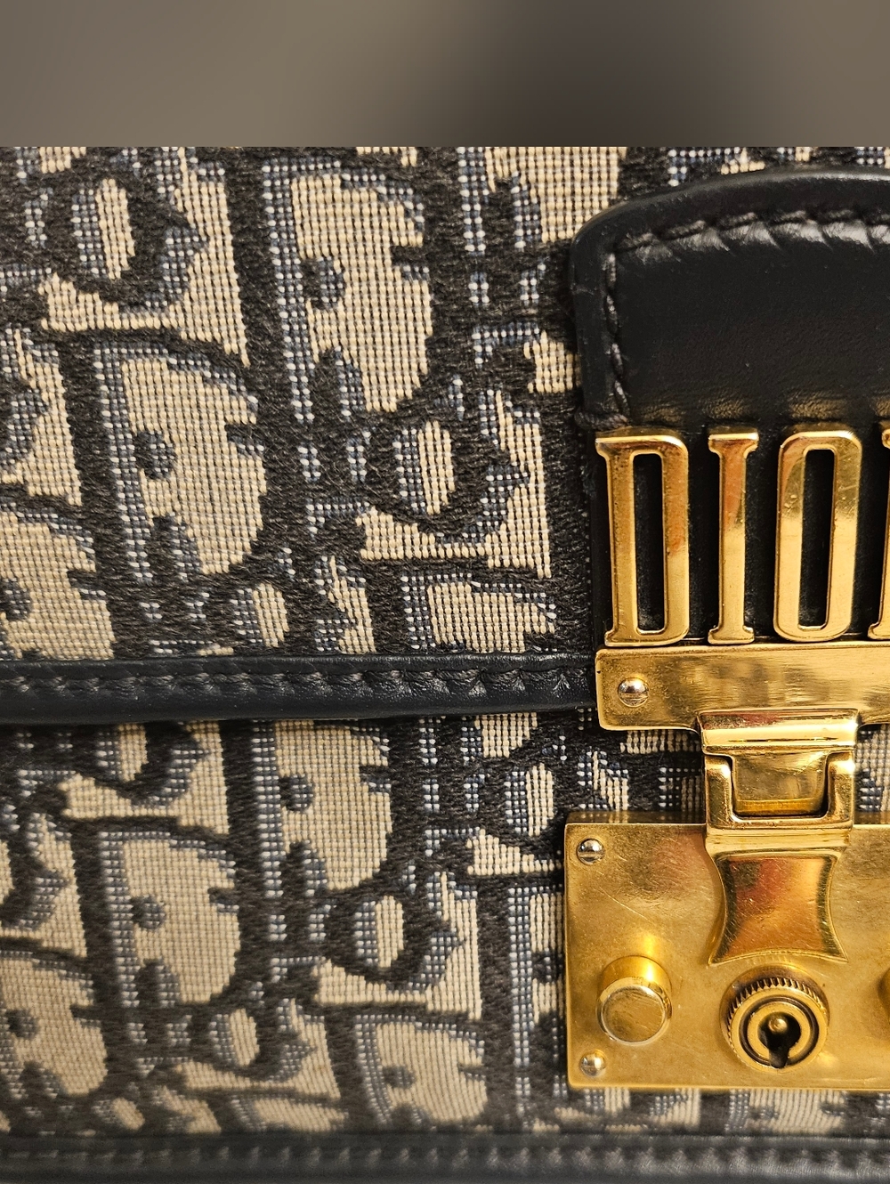 Christian Dior DiorAddict Oblique Jacquard Flap Bag – Gold Hardware - Picture 2 of 16